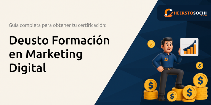 Deusto Formación en Marketing Digital: Guía completa para obtener tu certificación